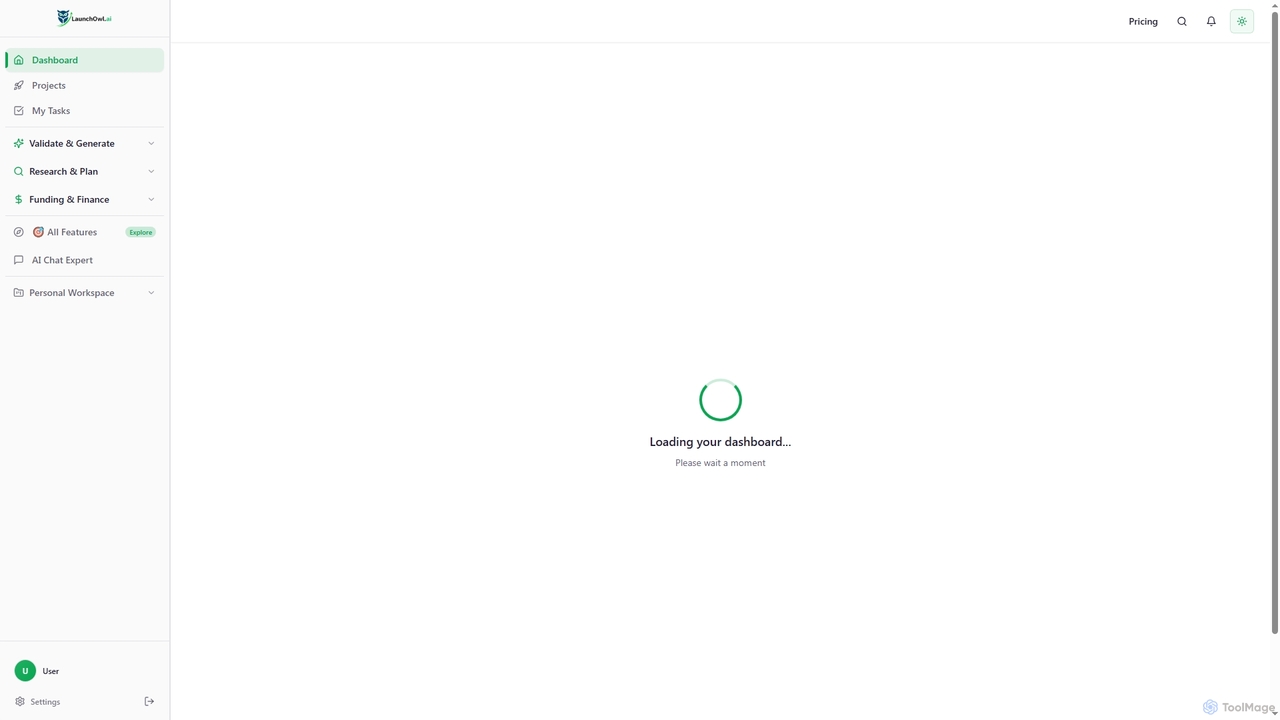 LaunchOwl - Turn Your Startup Idea Into Reality with AI | Business Validation & Planning for LaunchOwl