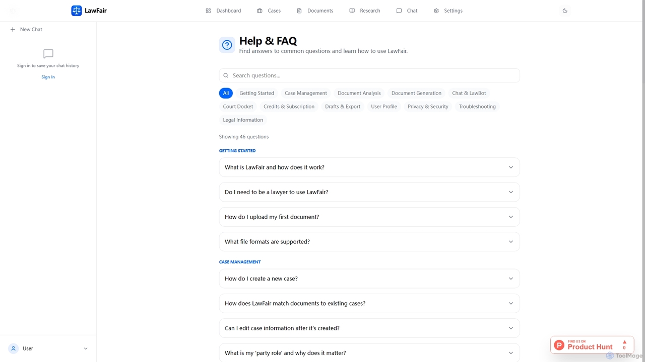 LawFair | The AI Legal Intelligence App for LawFair