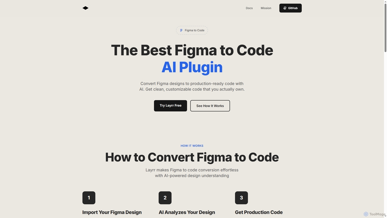 Best Figma to Code Plugin - AI-Powered Figma to Code Conversion | Layrr for Layrr