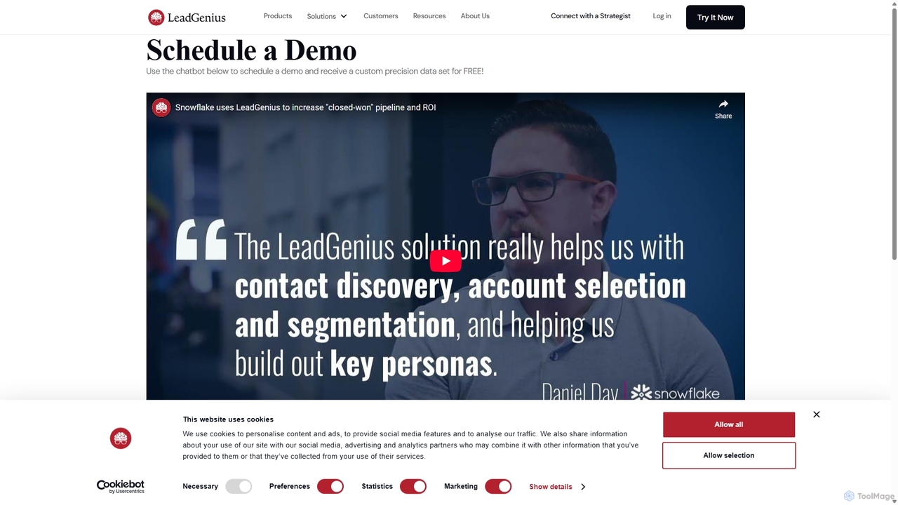 Schedule a demo- LeadGenius for LeadGenius