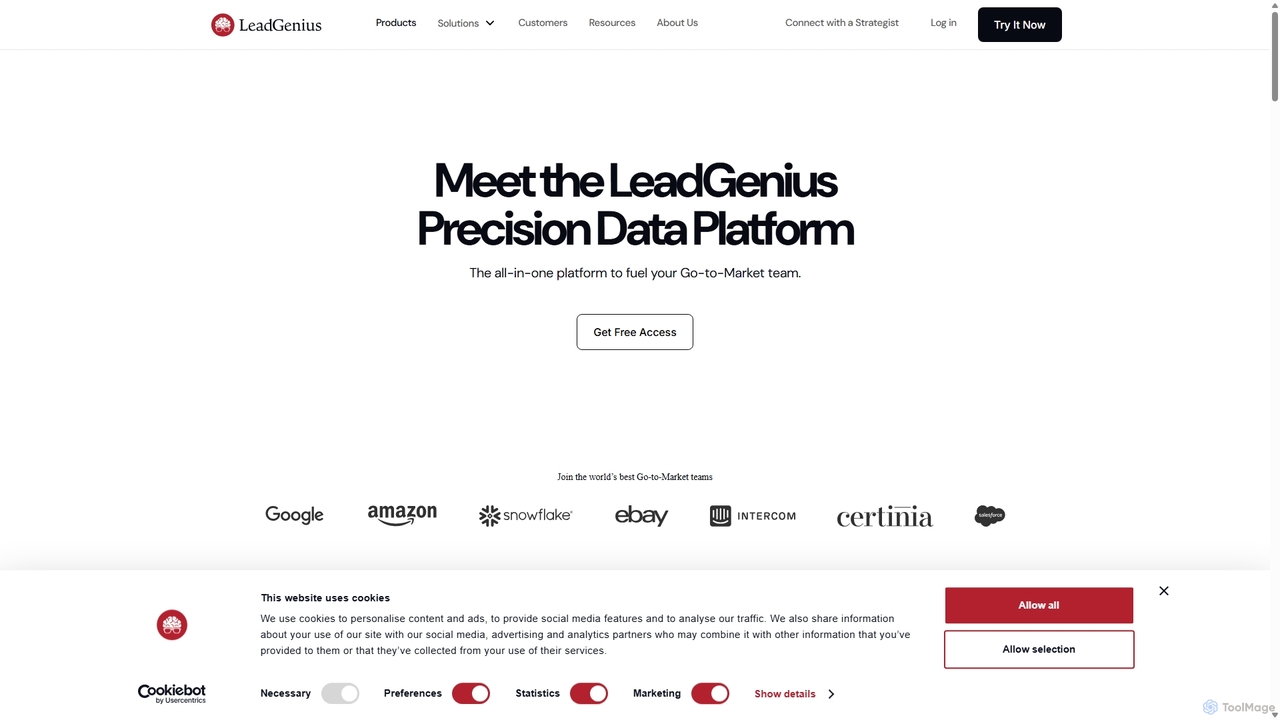 Products - Meet the LeadGenius Precision Data Platform for LeadGenius