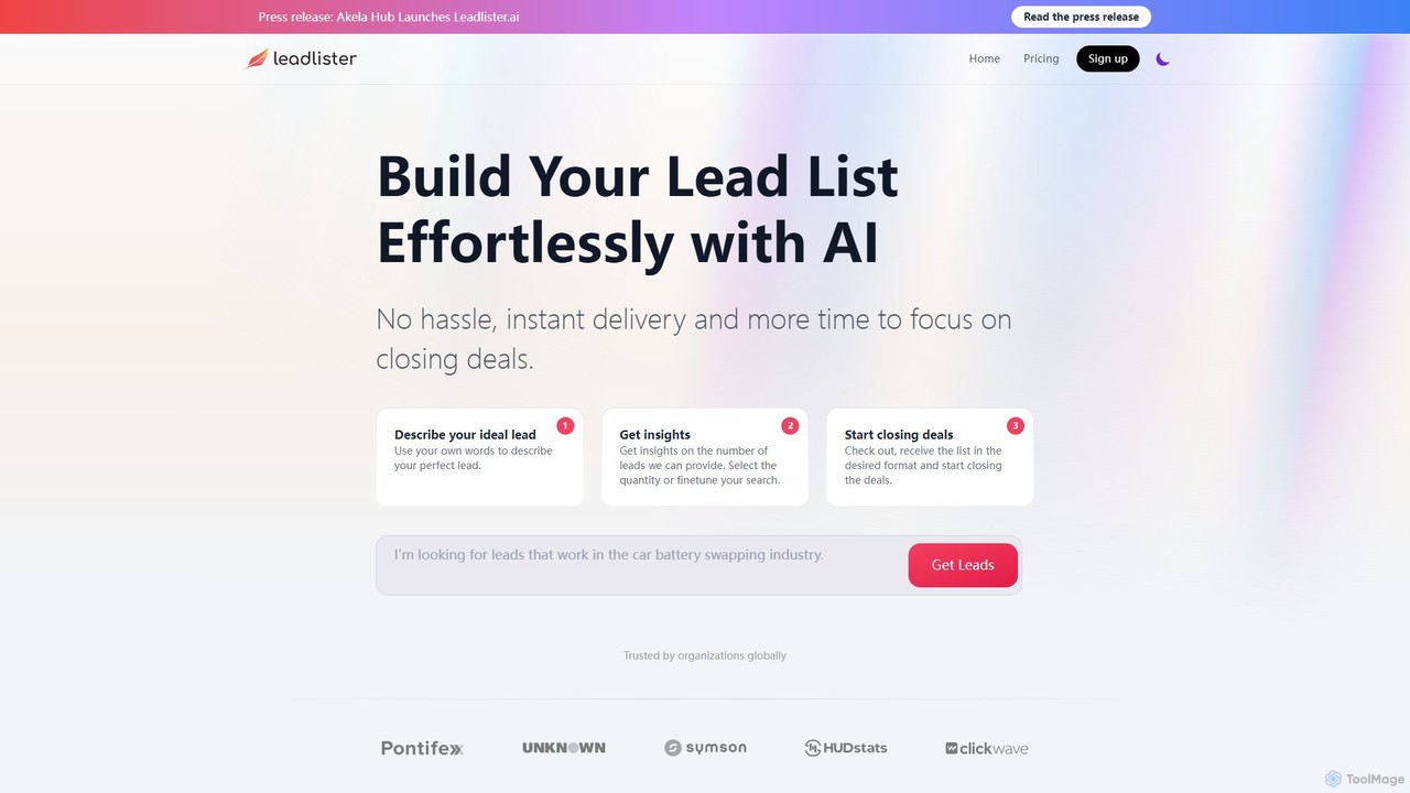 Leadlister