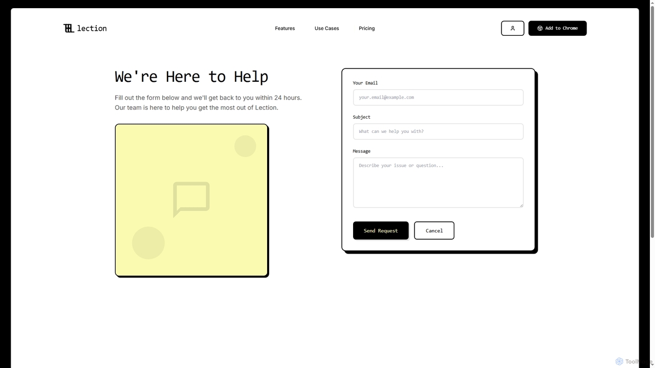 Lection - AI Webscraping Agent for Lection