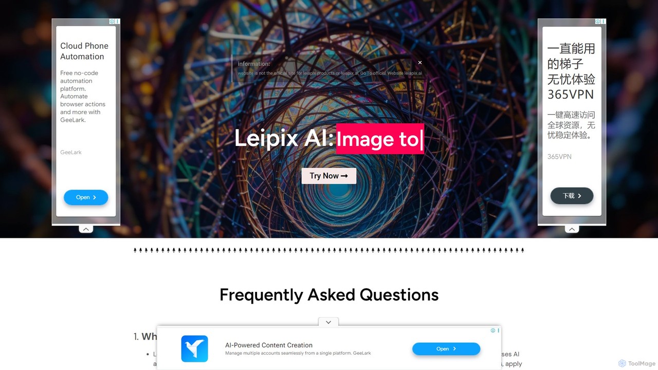 Leiapix AI