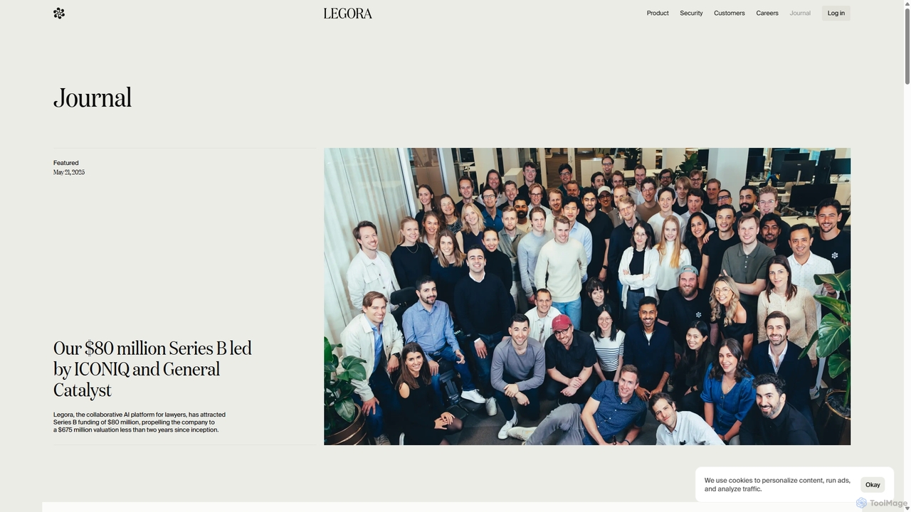 Journal | Legora for Leya
