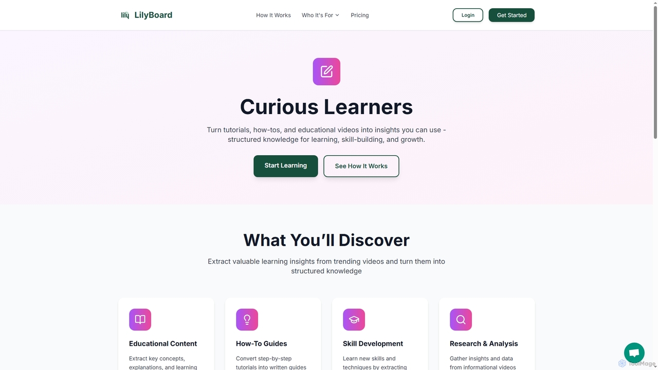 LilyBoard - AI Summaries & Reports for Reels, TikToks for LilyBoard