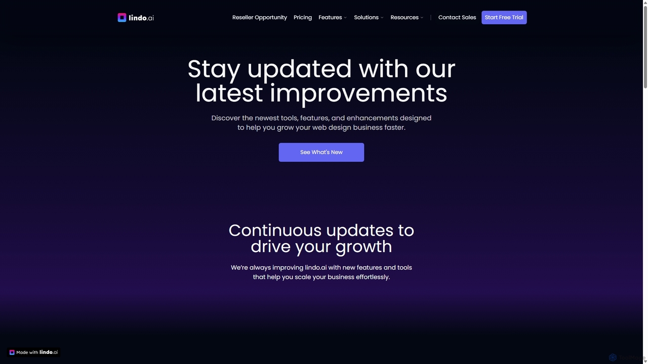 Product Updates | Stay Informed About lindo.ai Improvements for Lindo.ai