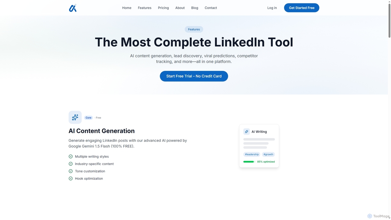 LinkedAI - AI LinkedIn Content Scheduler & Ghostwriter for LinkedAI