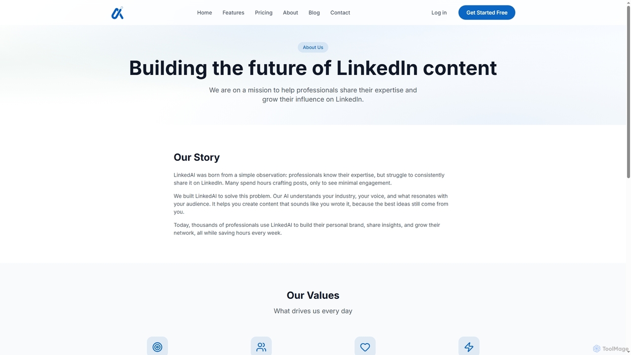 LinkedAI - AI LinkedIn Content Scheduler & Ghostwriter for LinkedAI