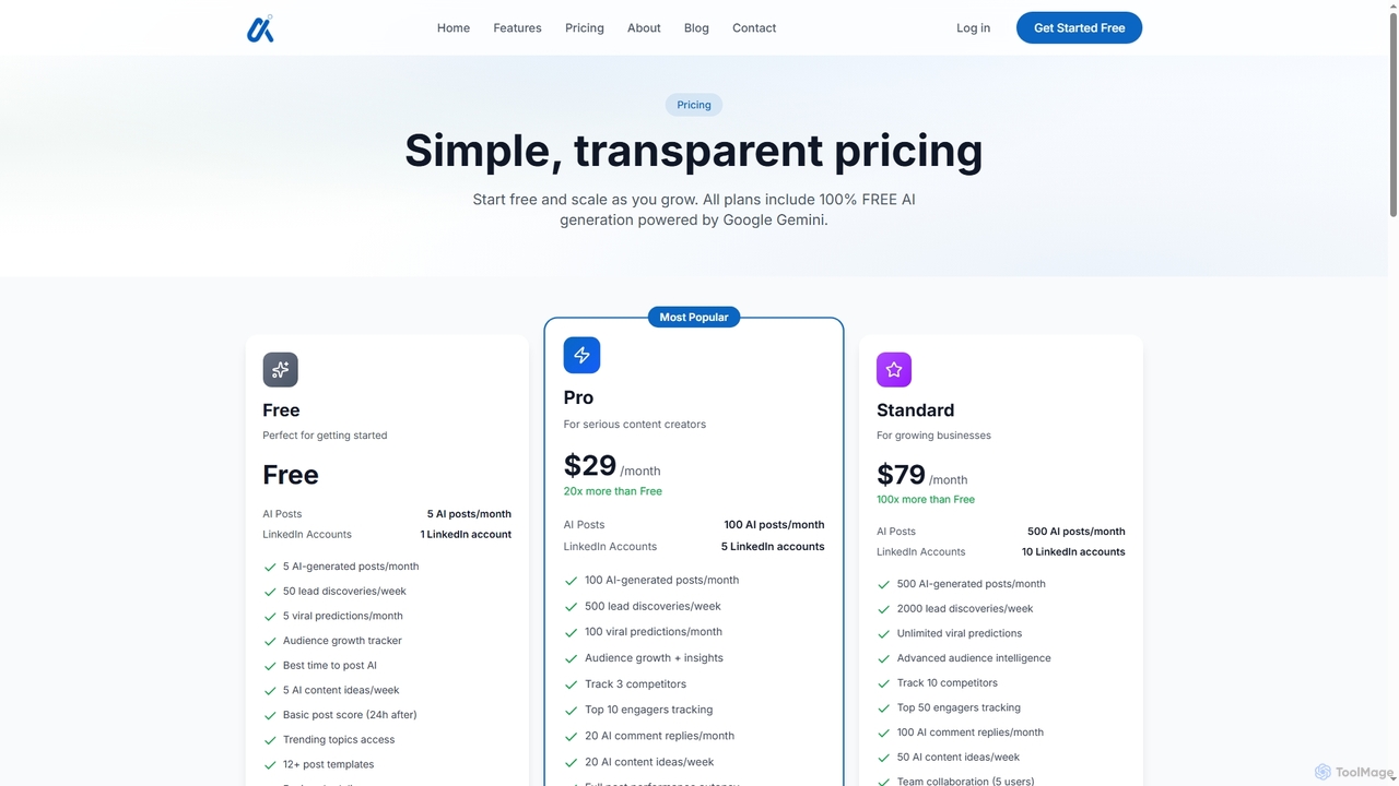LinkedAI - AI LinkedIn Content Scheduler & Ghostwriter for LinkedAI