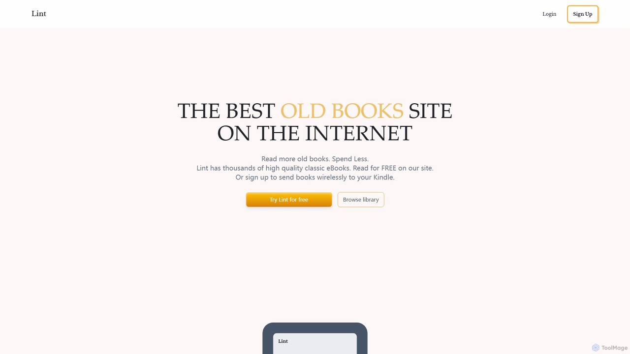 Lintreader