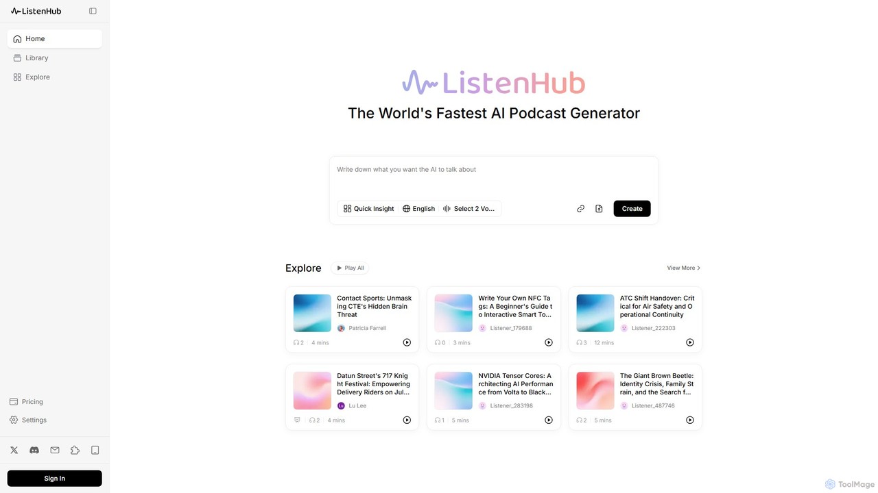 ListenHub