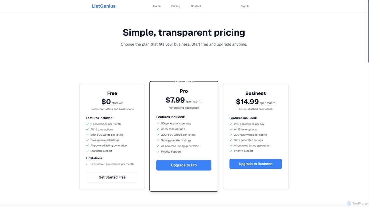 ListGenius - AI Etsy Listing Expert for ListGenius