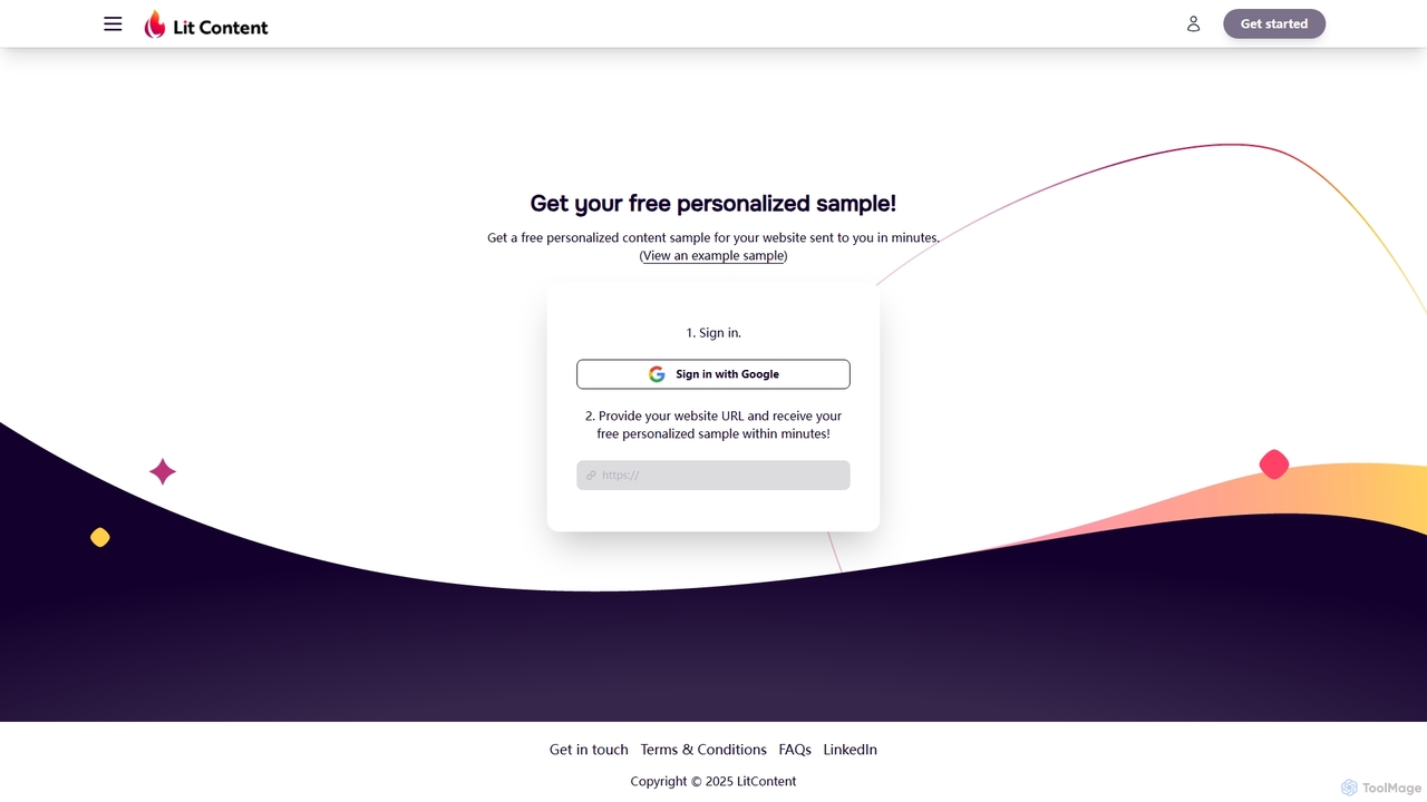 Get Your Free Sample - LitContent for LitContent