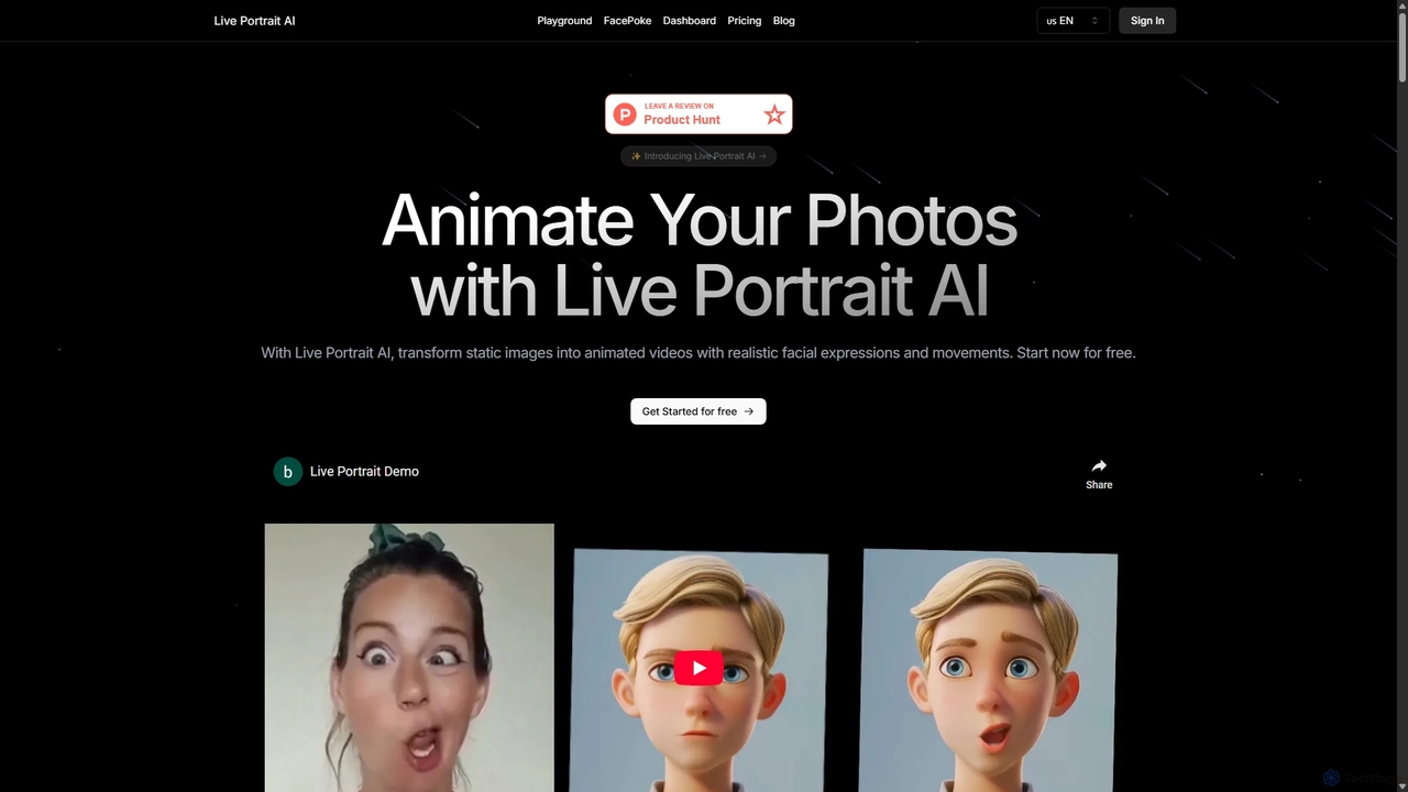 Live Portrait AI