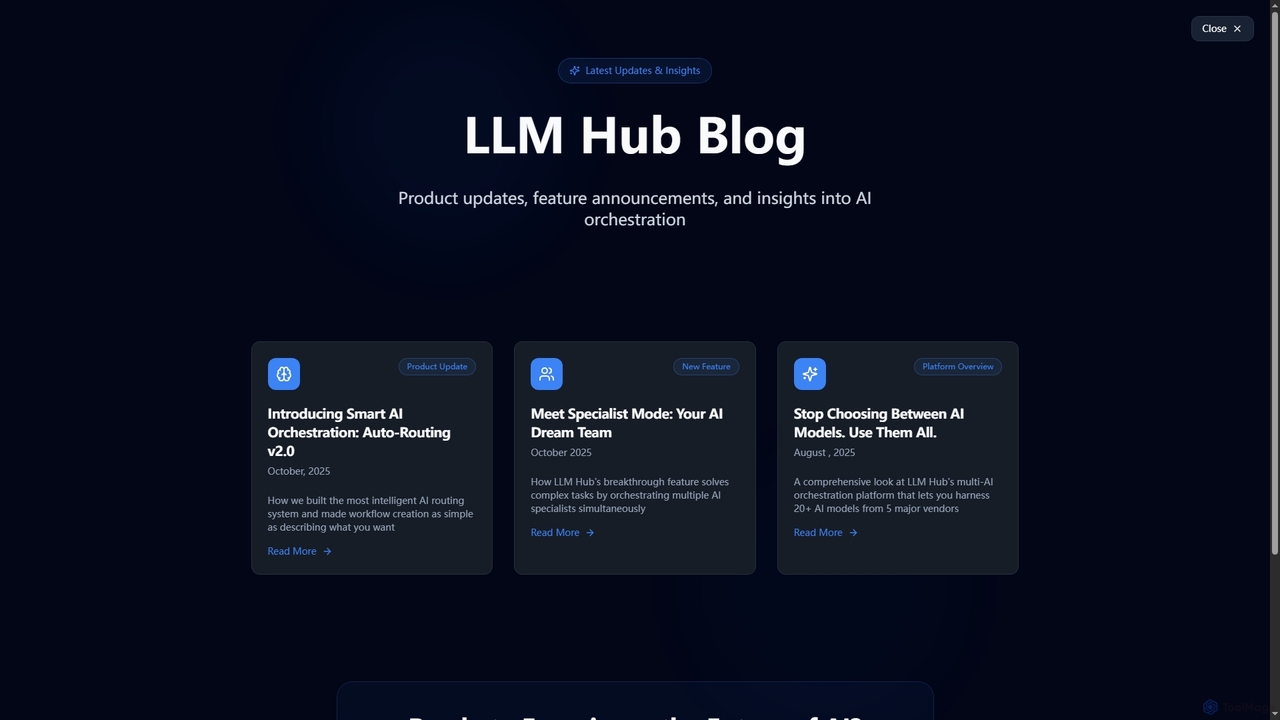 LLM HUB - Multi-Model AI Orchestration for LLM Hub