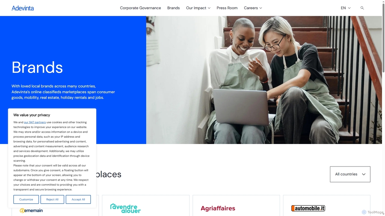 Brands - Adevinta for Llmpulse