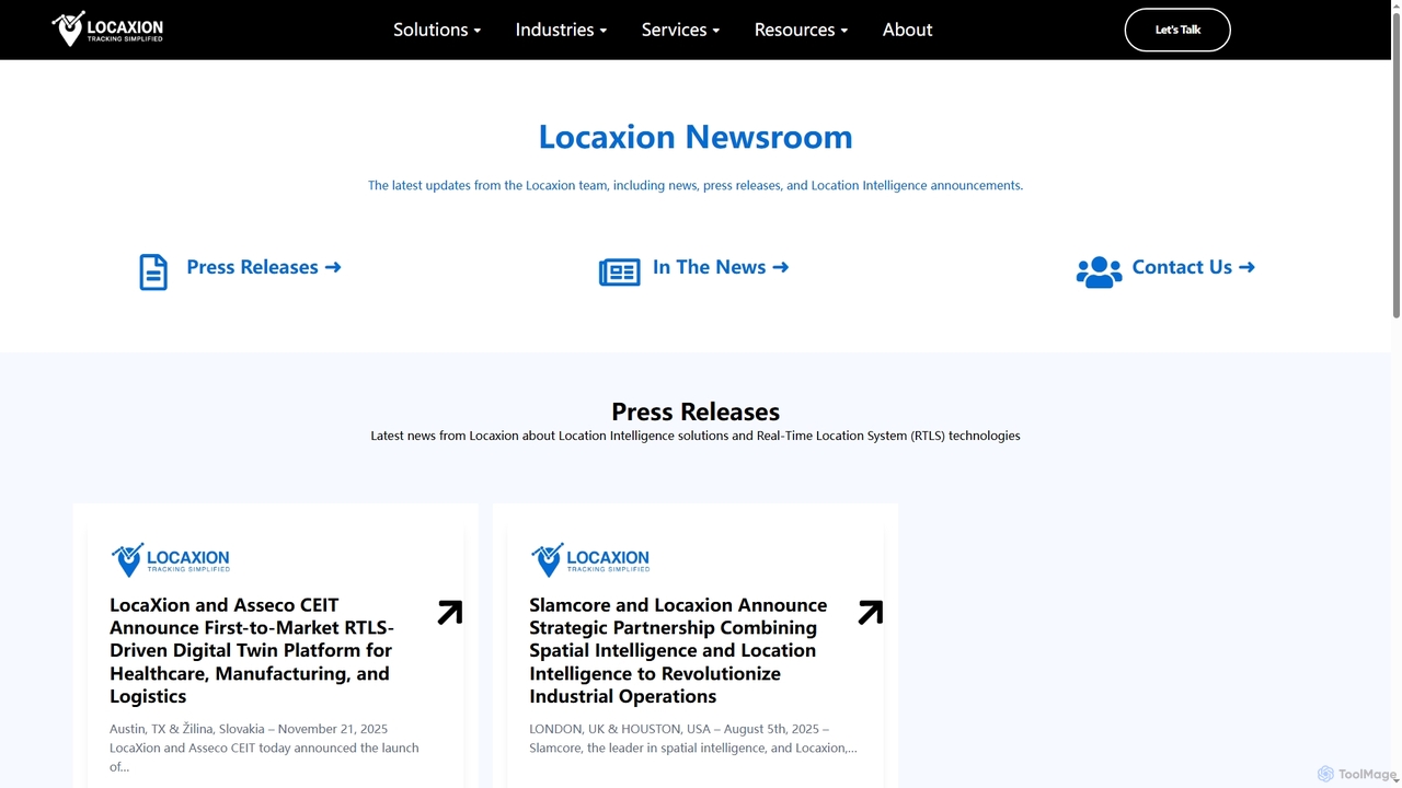 Tailored RTLS Solutions & Indoor Tracking Systems - Locaxion for Locaxion