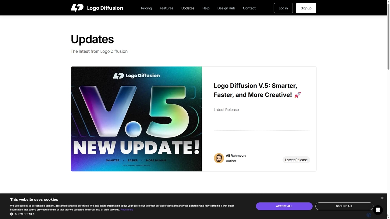 Updates from Logo Diffusion | Logo Maker | AI Logo Tool for Logo Diffusion