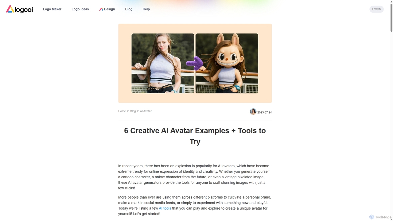 6 Creative AI Avatar Examples + Tools to Try - LogoAI for LogoAI