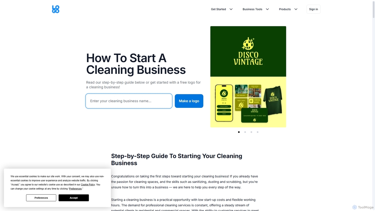 How To Start A Cleaning Business Business for LOGO.com