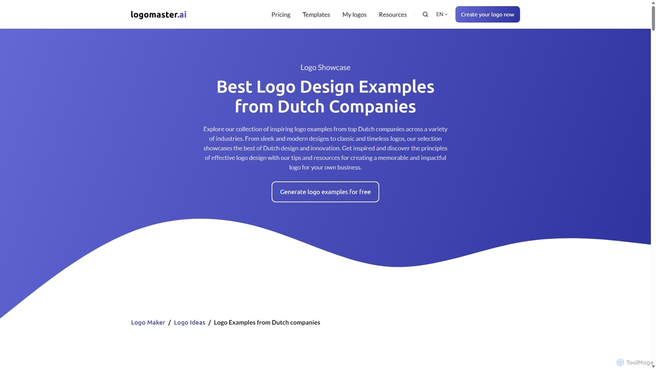 12 Best Logo Design Examples from Dutch Companies for Logomaster.ai