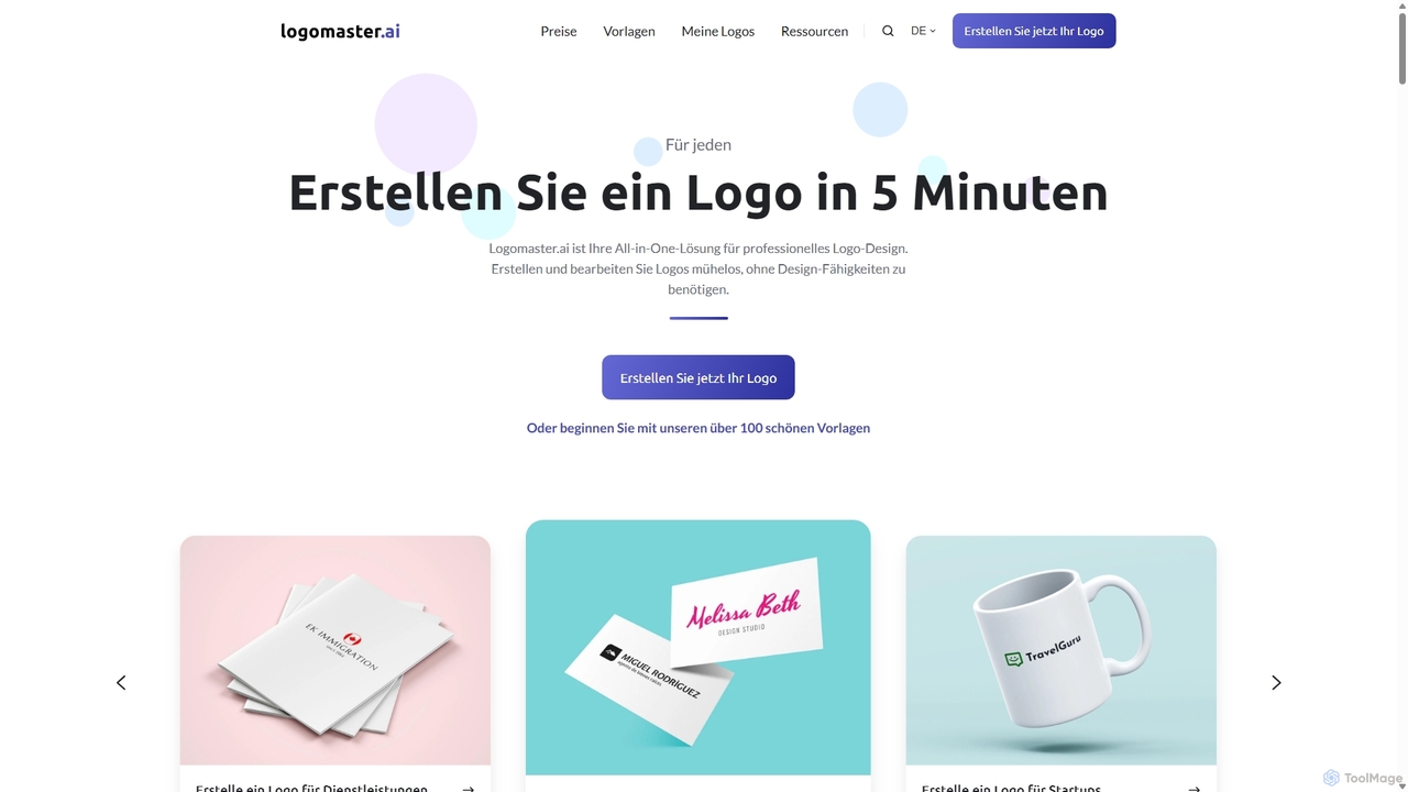 Logo erstellen: Kostenlos und professionell | Logomaster.ai for Logomaster.ai