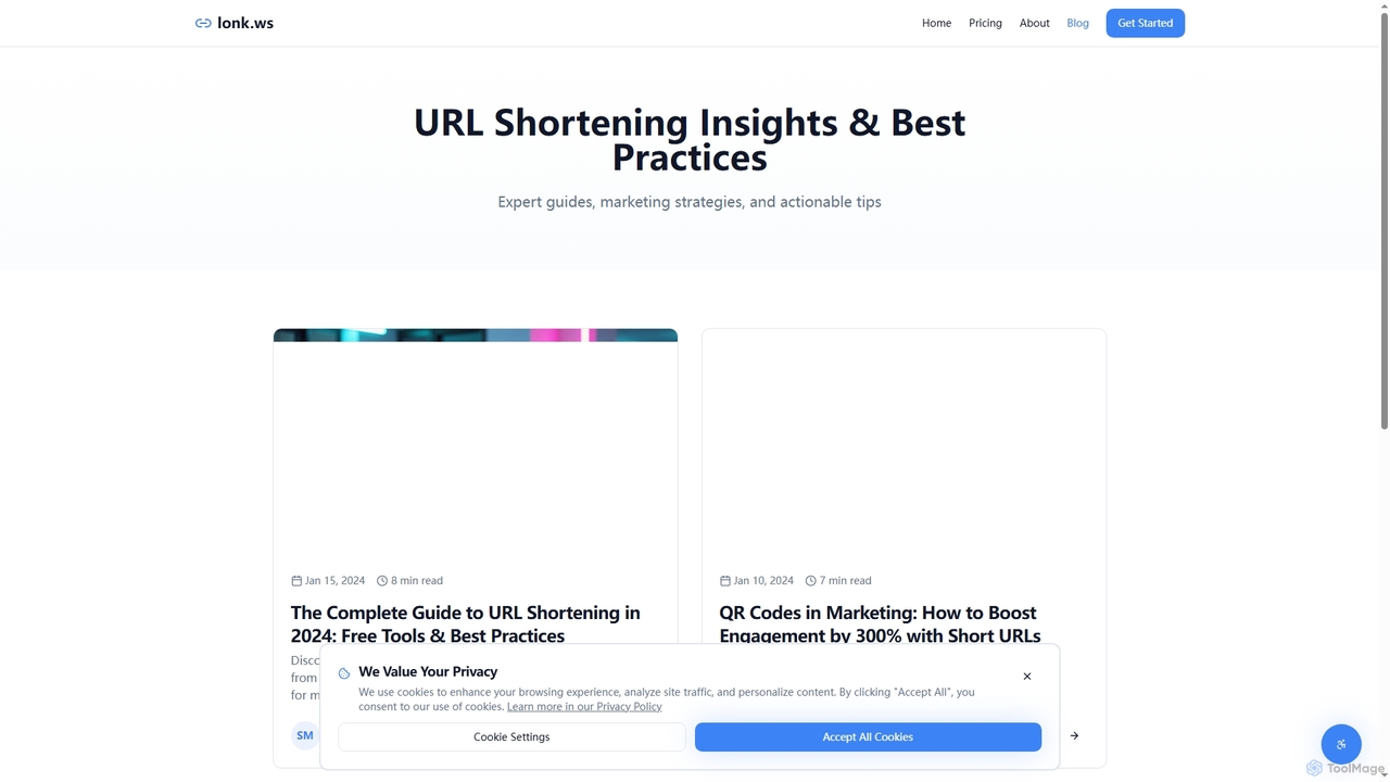 lonk.ws - Free URL Shortener | Custom Short Links & QR Codes for Lonk