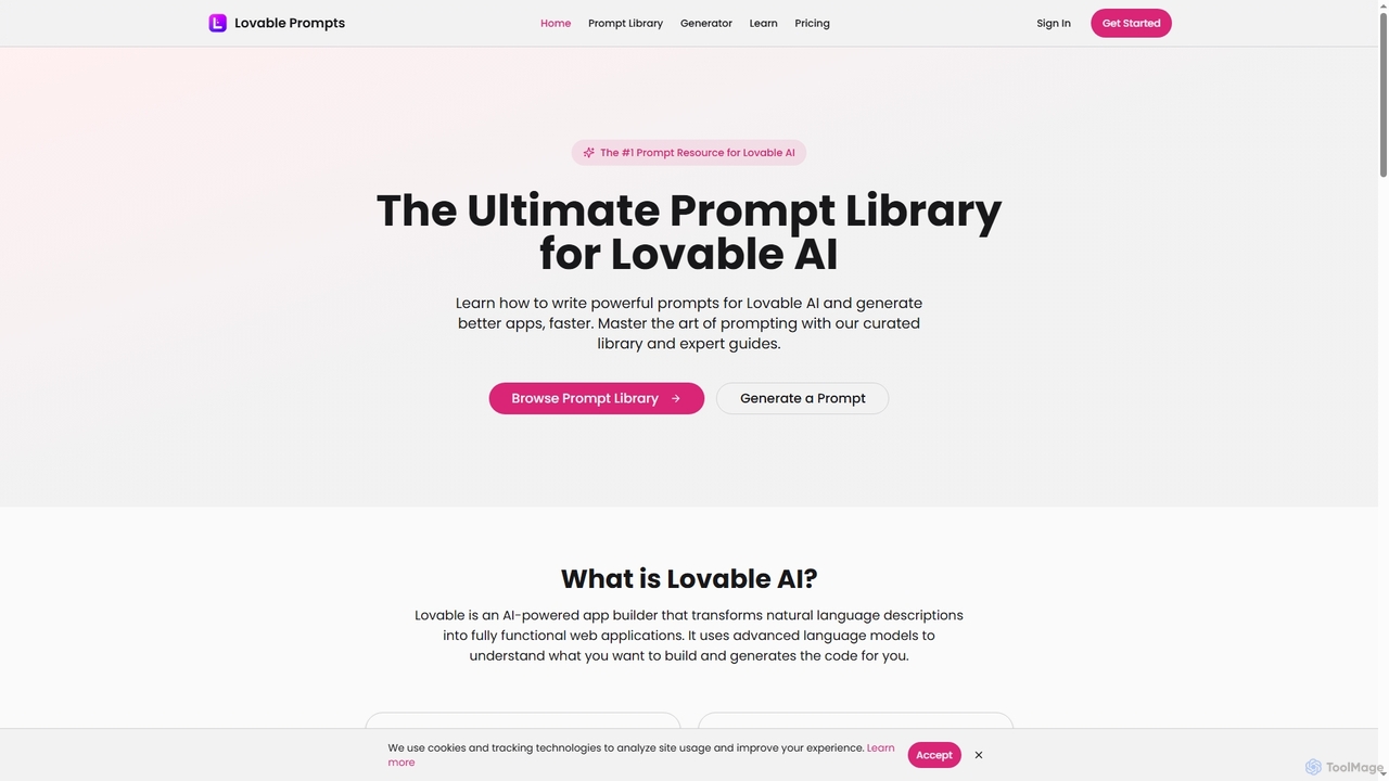 Lovable Prompts