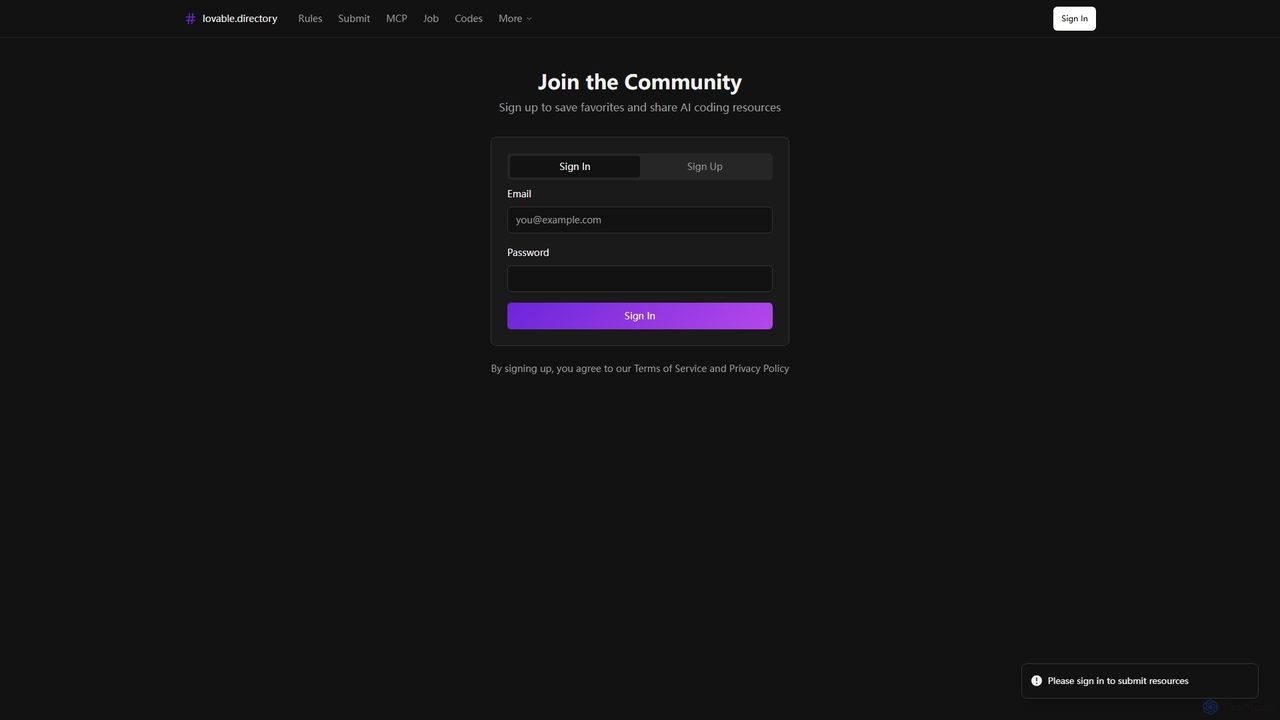 Vibe coding Directory - AI Coding Prompts, Templates &amp; Resources | Lovable, Cursor, GitHub Copilot for Lovabledirectory
