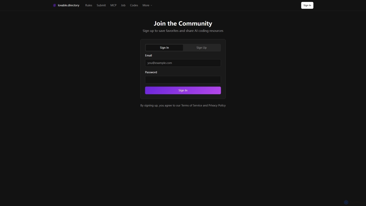 Vibe coding Directory - AI Coding Prompts, Templates &amp; Resources | Lovable, Cursor, GitHub Copilot for Lovabledirectory