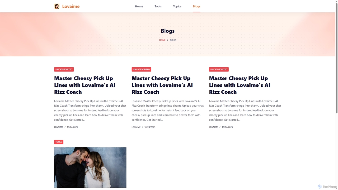 Blogs - Lovaime for Lovaime