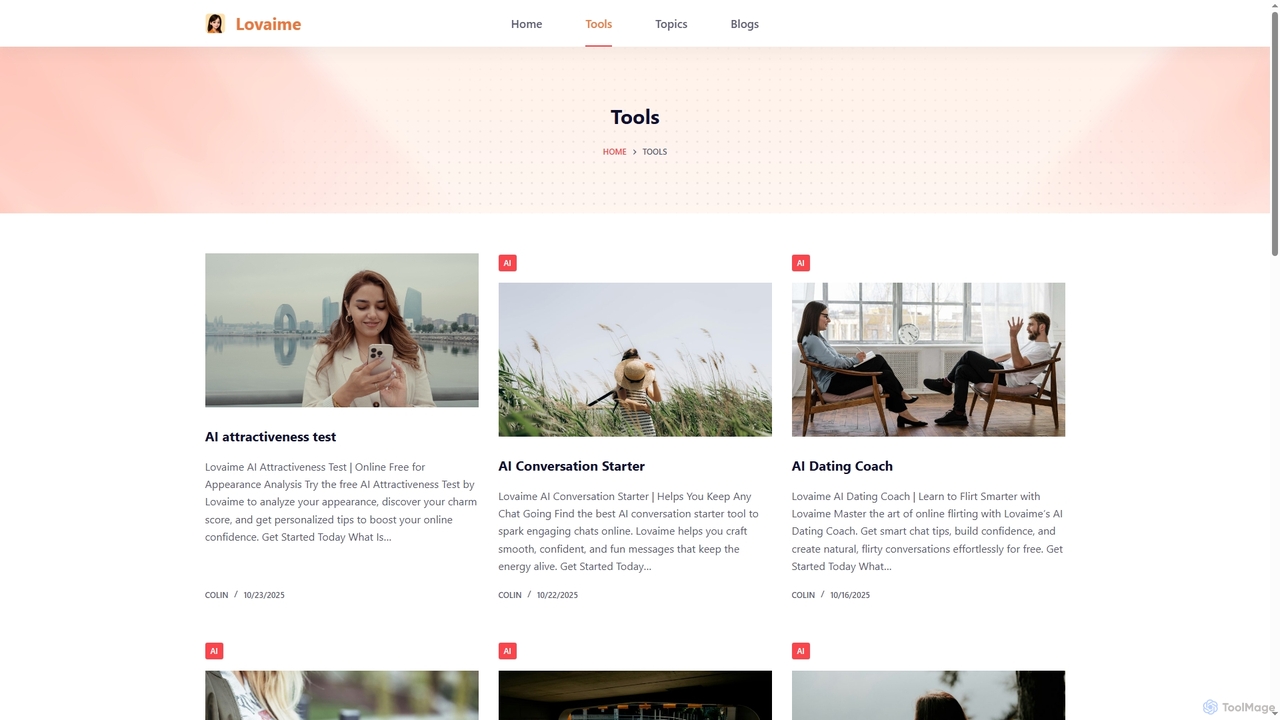 AI Chat & Rizz Tools to Boost Conversations | Lovaime for Lovaime