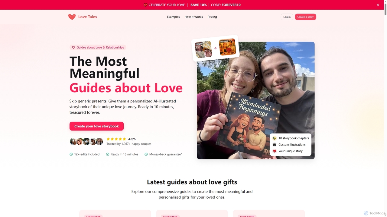Best Personalized Guides for Couples | Love Tales for LoveTales