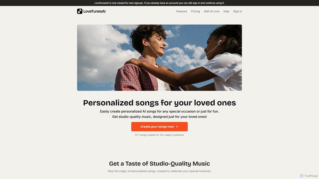 LoveTunesAI