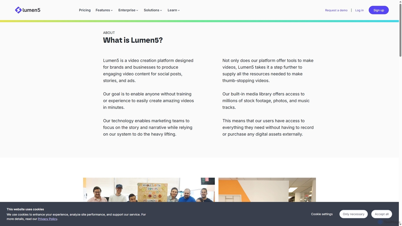 Lumen5 - AI Video Maker | Generate Videos from Text Online for Lumen5