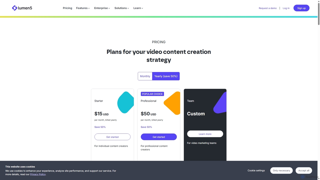 Lumen5 - AI Video Maker | Generate Videos from Text Online for Lumen5