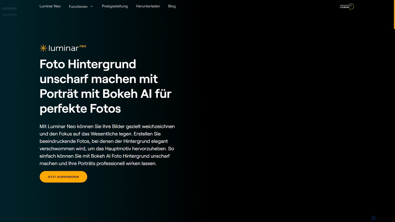Foto Hintergrund unscharf machen mit Luminar - Einfach! for Luminar Neo