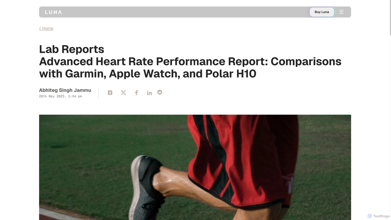 Advanced-Heart Rate-Performance-Report – Lunazone.com for Luna Smart Ring
