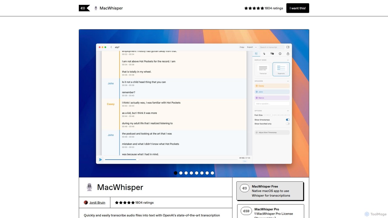MacWhisper