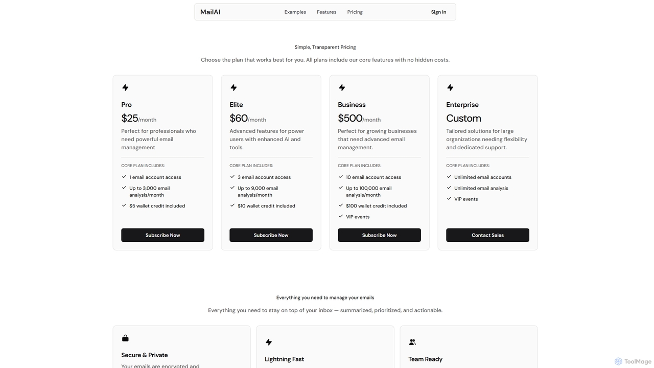 MailAI - AI Email Assistant for MailAI