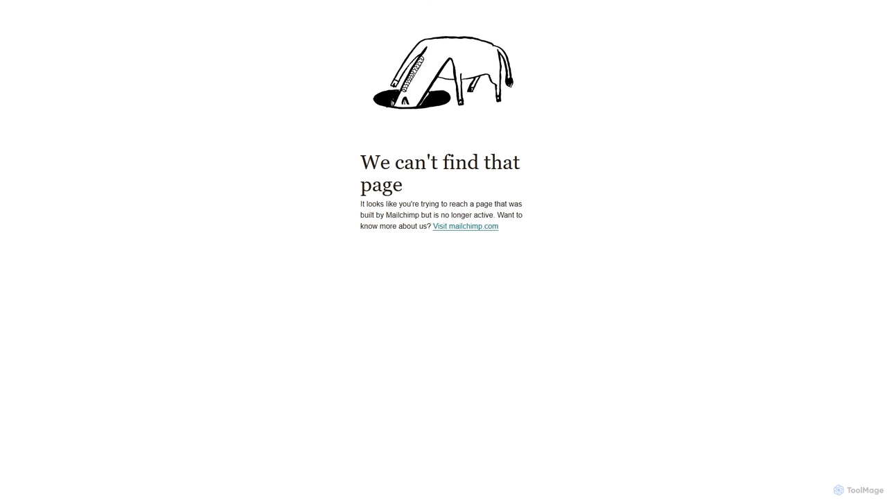 404: Page Not Found | Mailchimp for Mailchimp