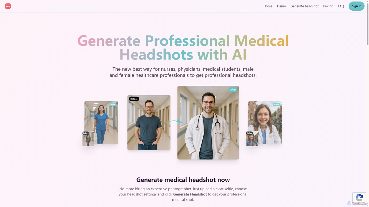 Professional Medical Headshots | MakeHot.ai for Makehot