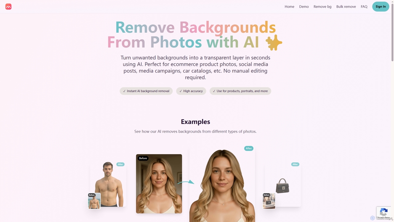 Best Free AI Background Remover in 2025 for Makehot