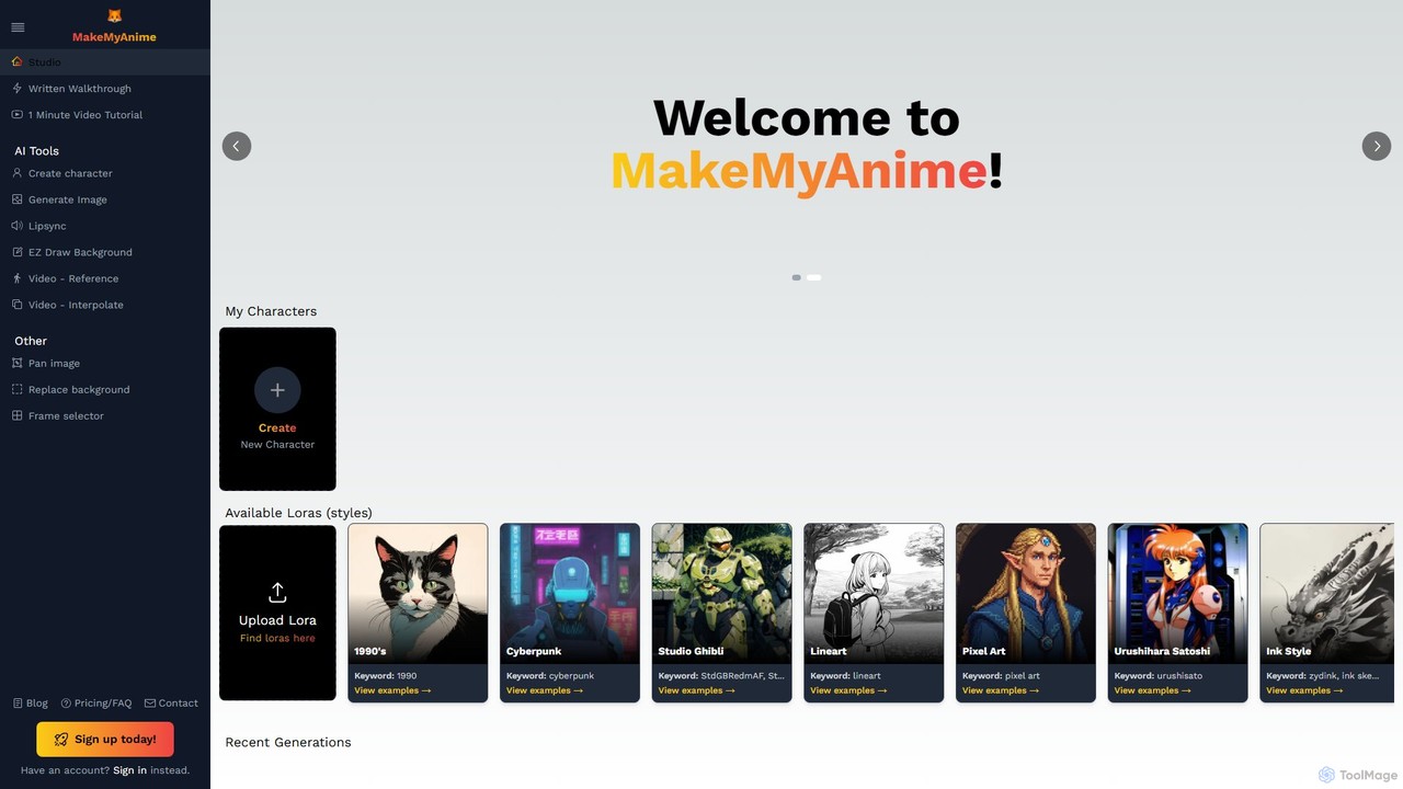 MakeMyAnime