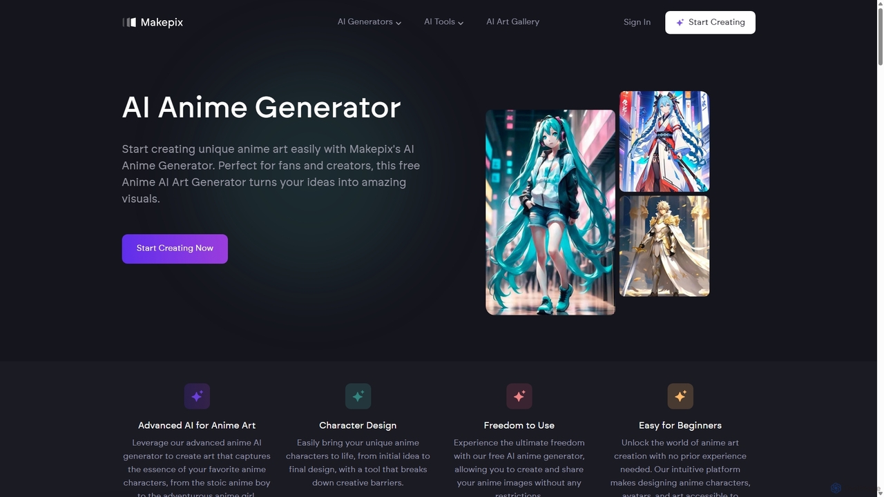 Ai Anime Generator - Ai-Generated Anime Art | Makepix for Makepix