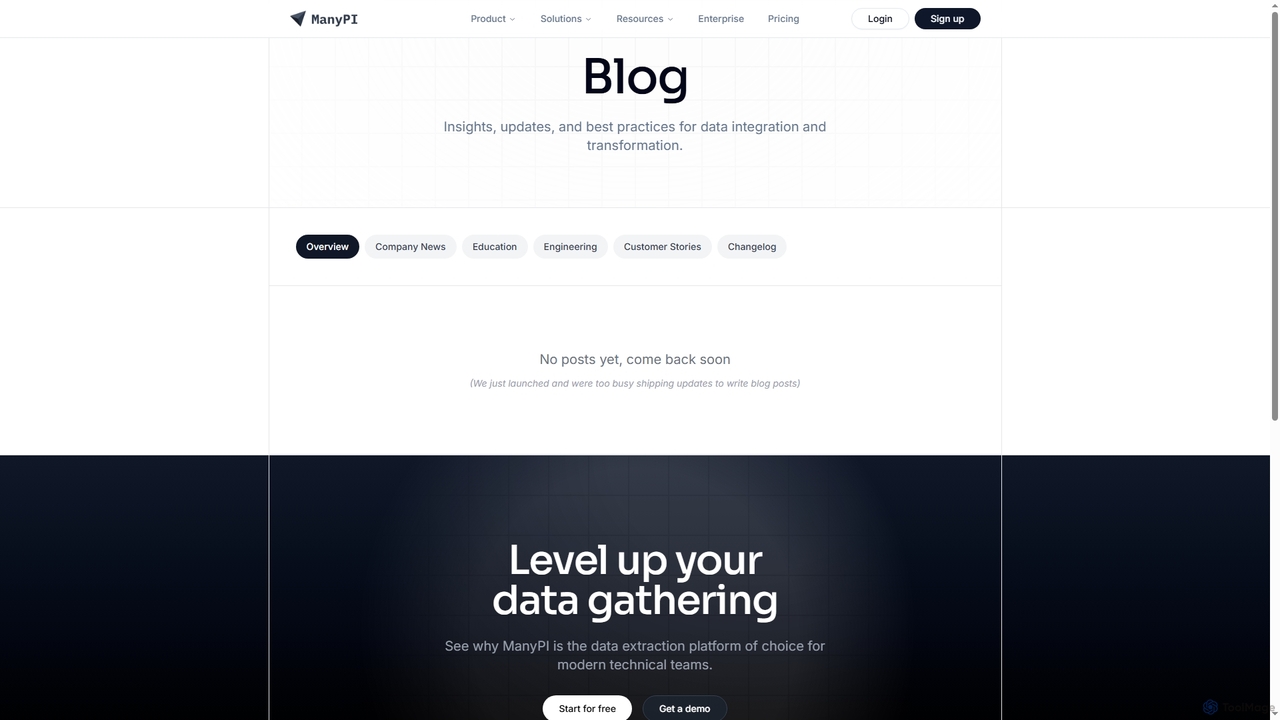 Blog - ManyPI for ManyPI