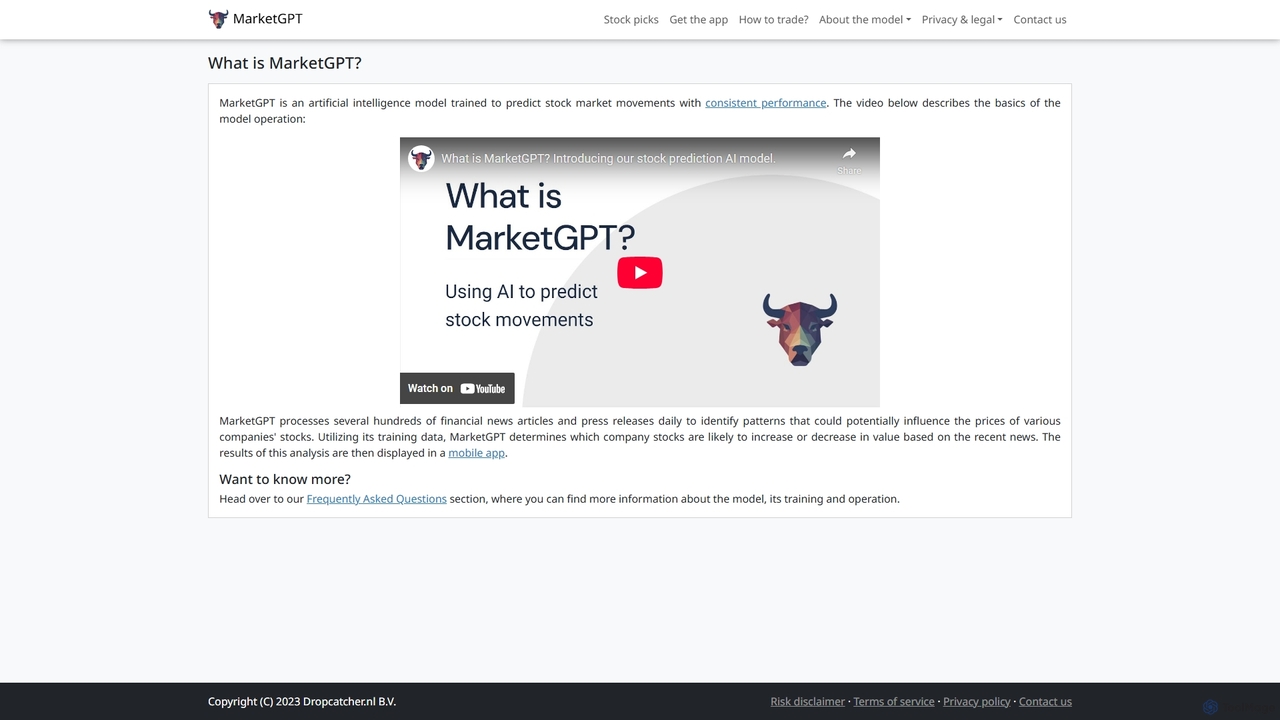 What is MarketGPT? for MarketGPT