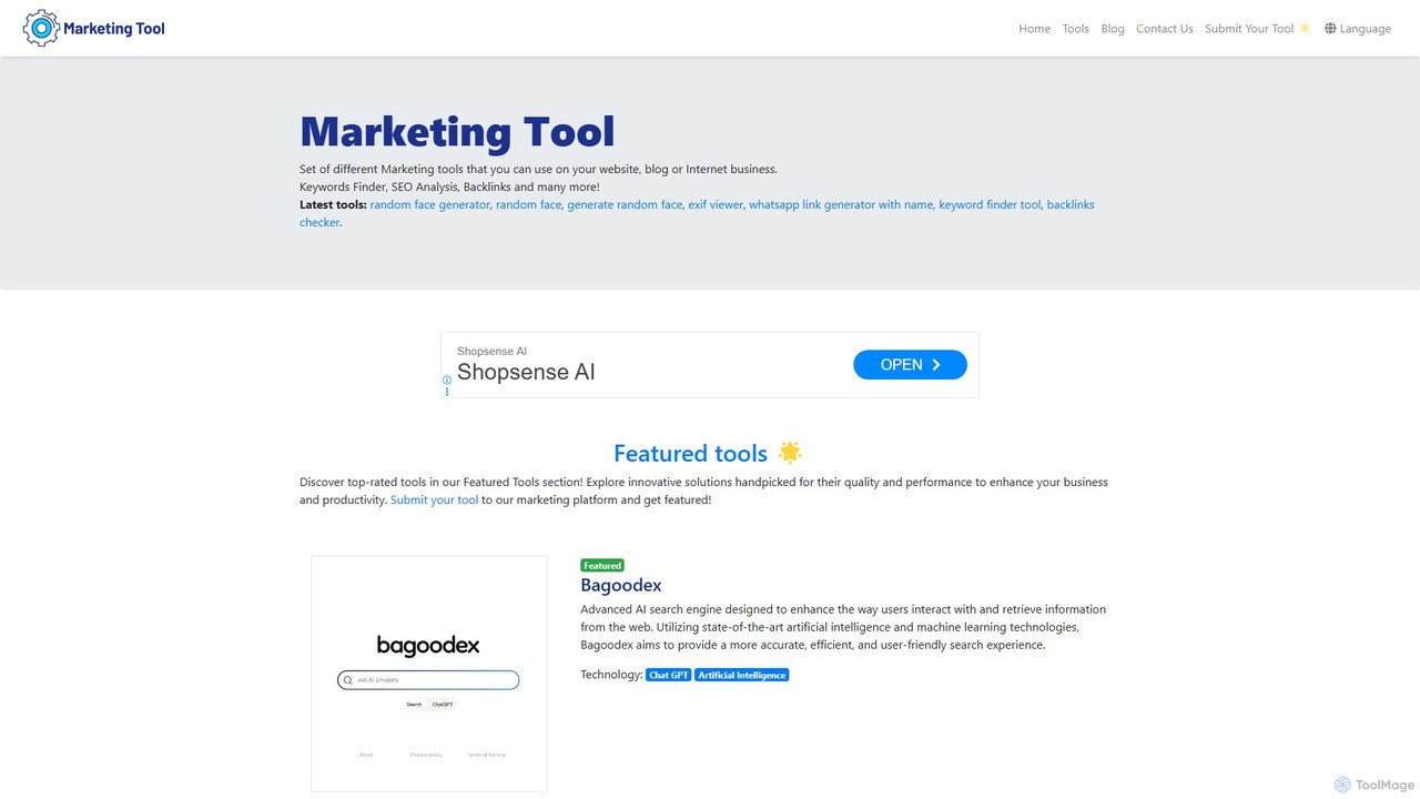 MarketingTool