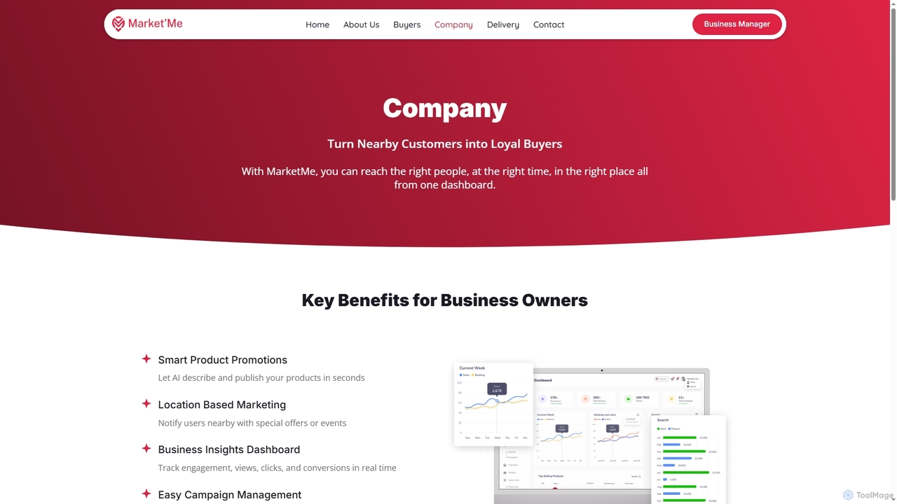 Company - MarketMe for MarketMe